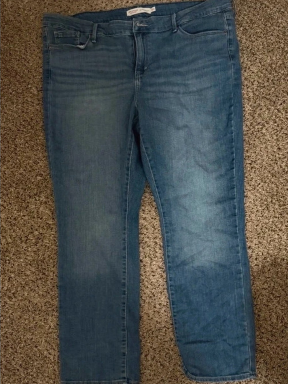 Women’s 20W Levi Straight Leg Jeans